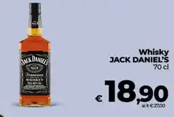 Coop Whisky Jack Daniel's offerta