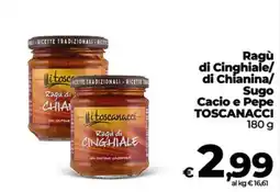 Coop Ragù di Cinghiale TOSCANACCI offerta