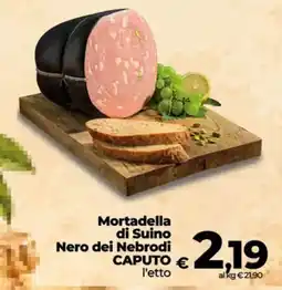 Coop Mortadella di Suino Nero dei Nebrodi CAPUTO offerta