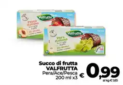Coop Succo di frutta Valfrutta offerta