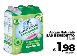 Coop Acqua Naturale San Benedetto offerta