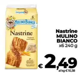 Coop Nastrine Mulino Bianco offerta