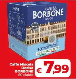 Coop Caffè Miscela Decisa Borbone offerta