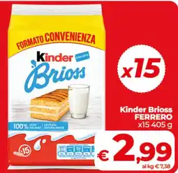 Coop Kinder Brioss offerta