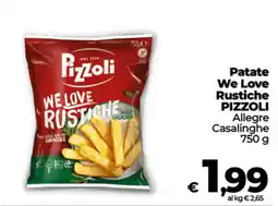 Coop Patate We Love Rustiche Pizzoli Allegre Casalinghe offerta