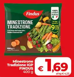 Coop Minestrone Tradizione IGP Findus offerta