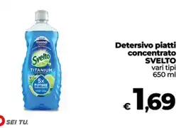 Coop Detersivo piatti concentrato Svelto offerta