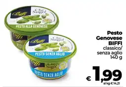 Coop Pesto Genovese BIFFI offerta
