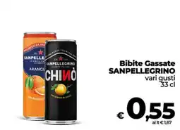 Coop Bibite Gassate Sanpellegrino offerta