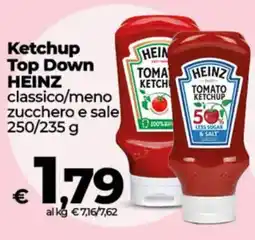 Coop Ketchup Top Down Heinz classico offerta