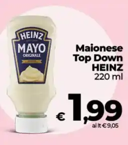 Coop Maionese Top Down Heinz offerta