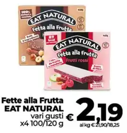 Coop Fette alla Frutta EAT NATURAL offerta