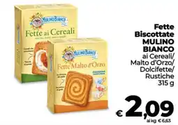 Coop Fette Biscottate Mulino Bianco offerta