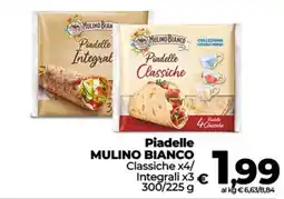 Coop Piadelle Mulino Bianco Classiche offerta