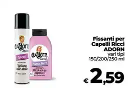 Coop Fissanti per Capelli Ricci ADORN offerta