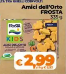 Coop Frosta Amici dell'Orto Kids offerta