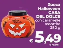 Coop Zucca Halloween Casa del Dolce offerta