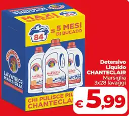 Coop Detersivo liquido Chanteclair Marsiglia offerta