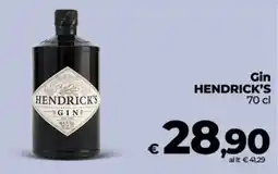 Coop Gin Hendrick's offerta