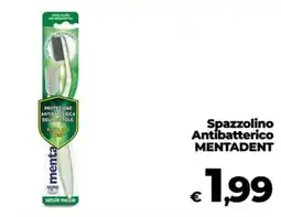 Coop Spazzolino Antibatterico Mentadent offerta