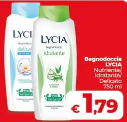 Coop Bagnodoccia LYCIA Nutriente/Idratante/Delicato offerta