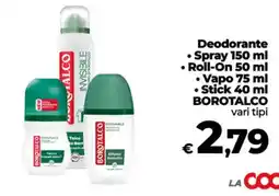 Coop Deodorante BOROTALCO offerta