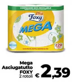 Coop Mega Asciugatutto Foxy offerta