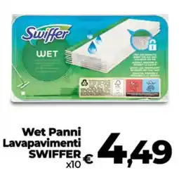 Coop Wet Panni Lavapavimenti Swiffer offerta