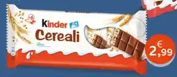 Coop Kinder Cereali offerta