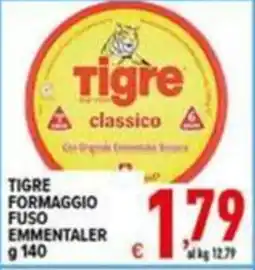 Iper Triscount Tigre formaggio fuso emmentaler offerta