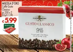 Despar Miscela d'Oro Caffe Gusto Classico offerta