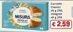 Paghi Poco Misura Cornetti Classici, Integrali offerta