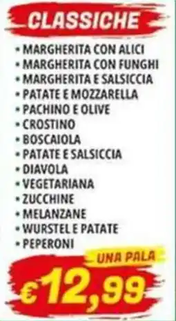Idromarket Pizza Classiche offerta