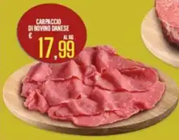 Supermercati EffePiù Carpaccio di bovino danese offerta
