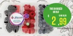 Supermercati EffePiù Tris di bosco offerta