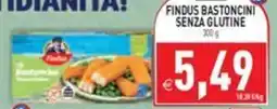 Pim Supermercati Findus bastoncini senza glutine offerta