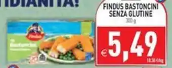 Findus bastoncini senza glutine