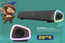 Euronics GXT 620 Axon RGB Illuminated Soundbar offerta