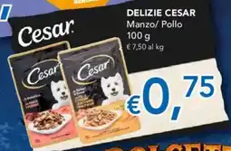 Migross Supermercati e Market Delizie Cesar Manzo/Pollo offerta