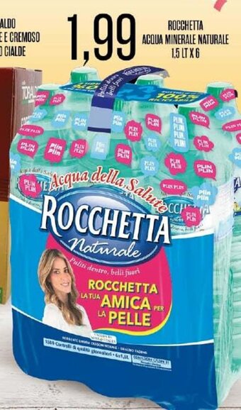 Rocchetta Acqua Minerale Naturale 1,5 lt x 6