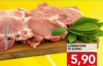TuoDi Lombatine di suino offerta