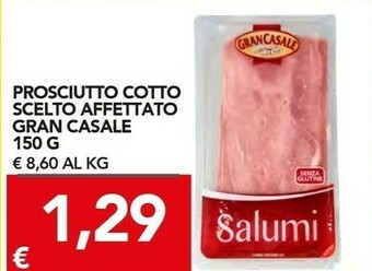 TuoDi Prosciutto cotto scelto affettato offerta