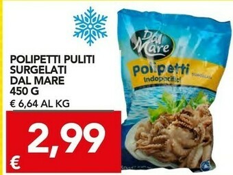 TuoDi Polipetti puliti surgelati offerta