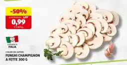 ALDI I colori del sapore funghi champignon offerta