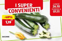 ALDI Zucchine offerta