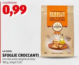 ALDI Sfoglie croccanti La Cesta offerta