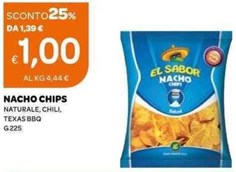 Ekom Nacho Chips G 225 offerta