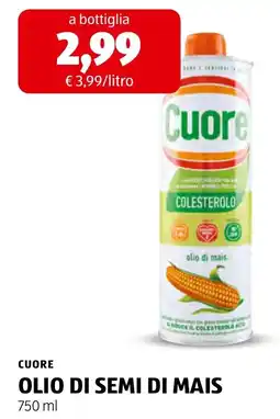 ALDI Cuore olio di semi di mais offerta