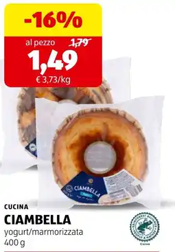 ALDI Ciambella offerta