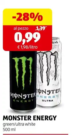 ALDI Monster Energy offerta